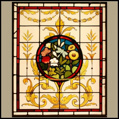 Aesthetic Movement Stained Glass