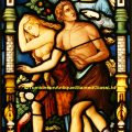 Adam & Eve Stained Glass