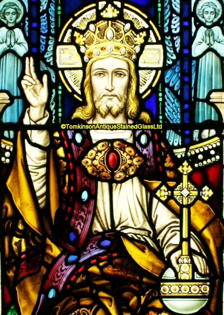 Christ King of Kings Stained Glass Tomkinson Stained Glass