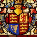Royal Coat of Arms Stained Glass