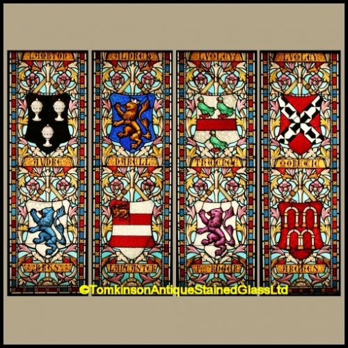 Coat of Arms Stained Glass Windows