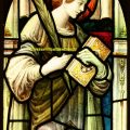 St Agnes stained glass window