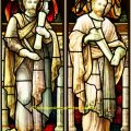 St Matthew, St Mark church windows
