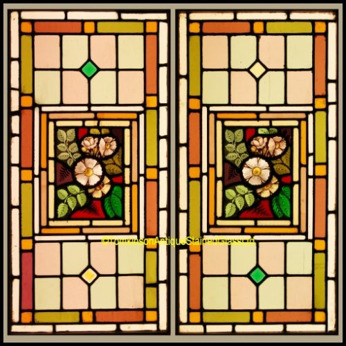 Antique Stained Glass Windows