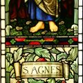 St Agnes - Stained Glass William Glasby Morris & Co.