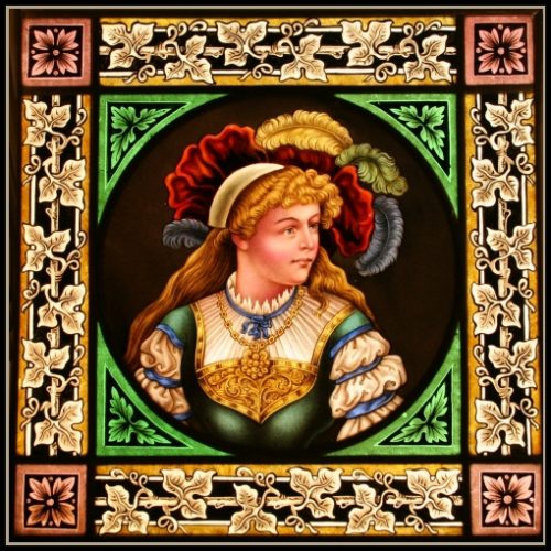 Lady Portrait Window