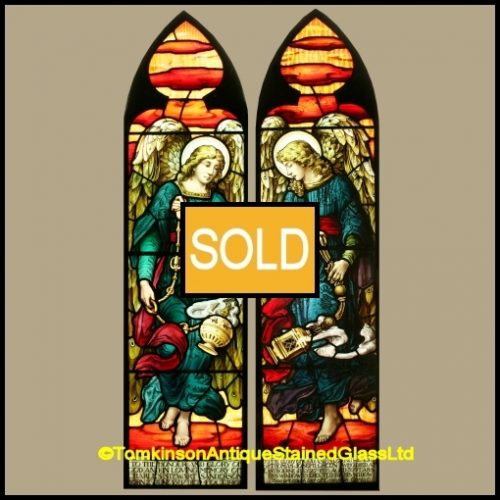 Pre-Raphaelite Stained Glass