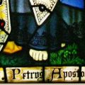 St Peter Antique Stained Glass Window by Charles Kempe