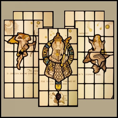 A Midsummer Night's Dream Stained Glass