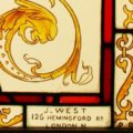 Victorian Stained Glass Window - 517 Close Up 1