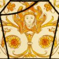 Victorian Stained Glass Window - 517 Close Up 2