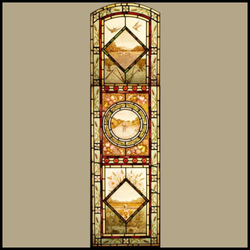 Antique Stained Glass Window