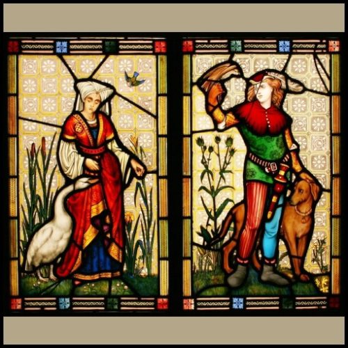 Pre-Raphaelite Stained Glass