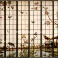 Antique stained glass windows