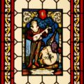 Stained glass panel