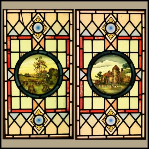 leaded glass windons