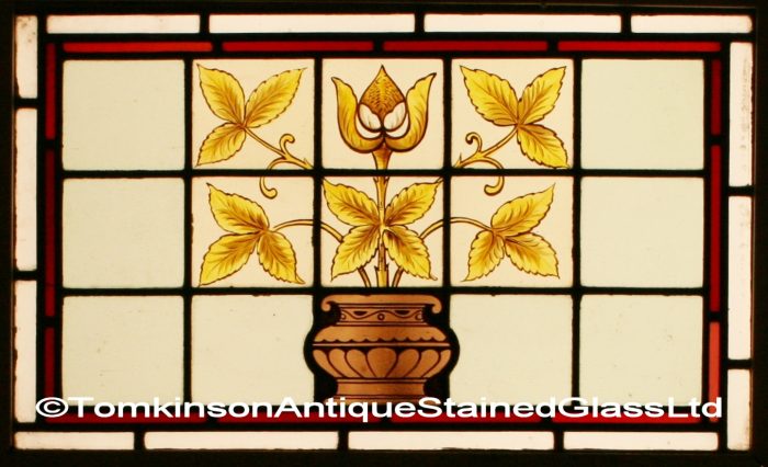 hand painted stained glass
