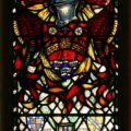 heraldic stained glass