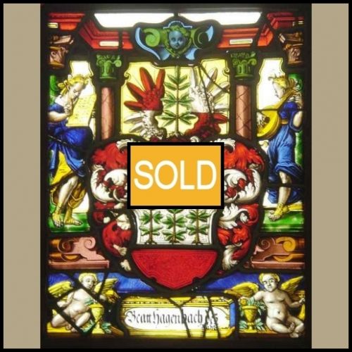 Swiss Armorial stained glass