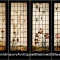 stained glass doors