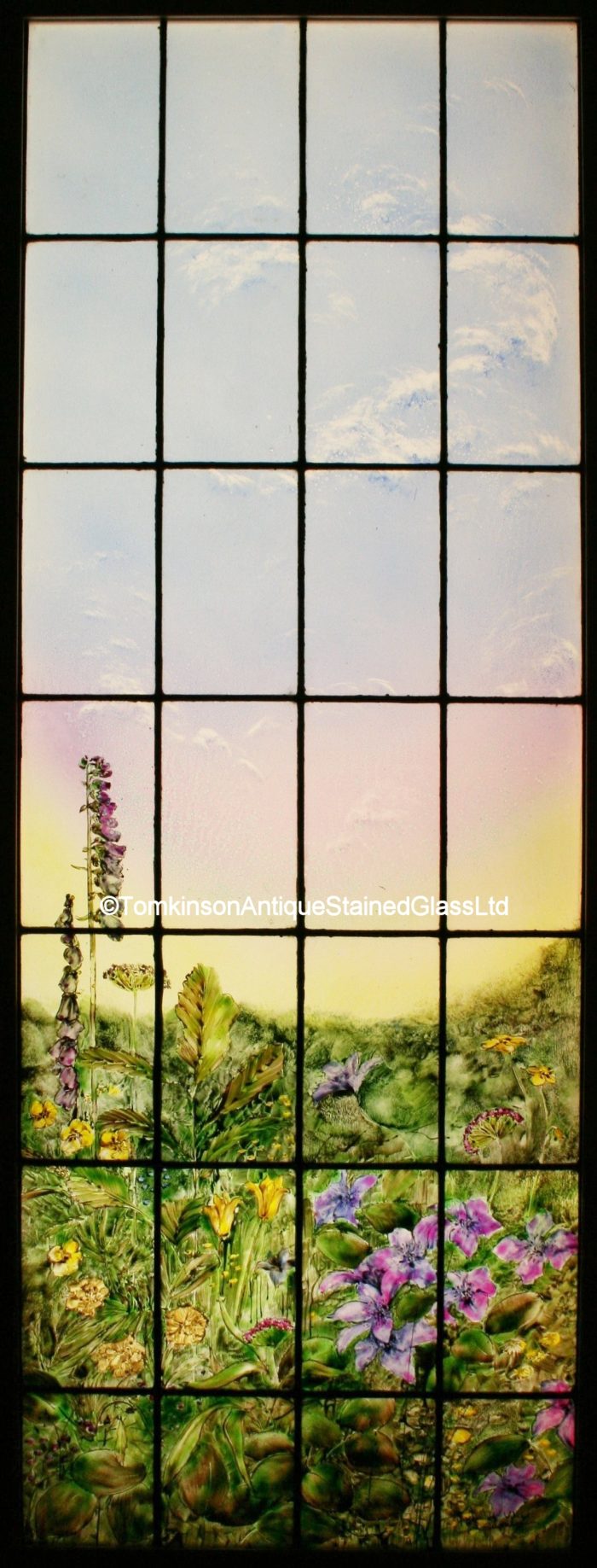 stained glass window