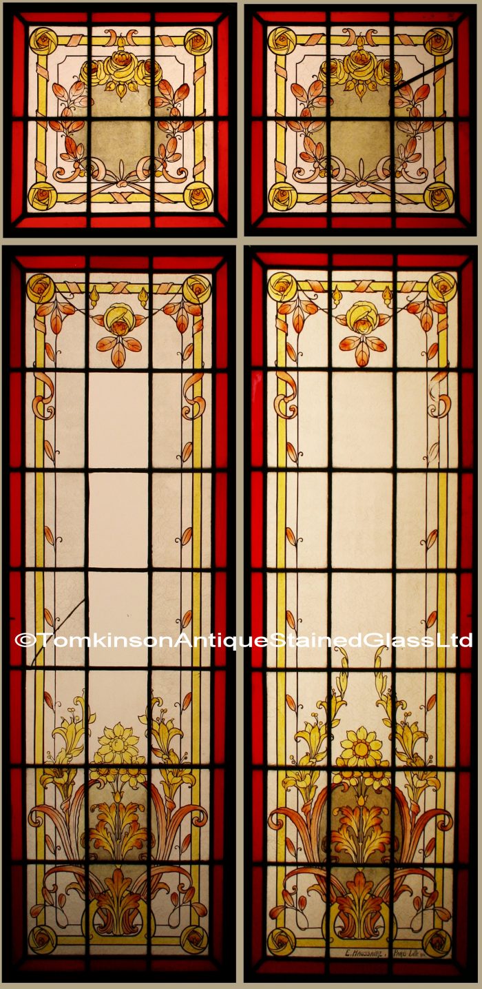 stained glass windows