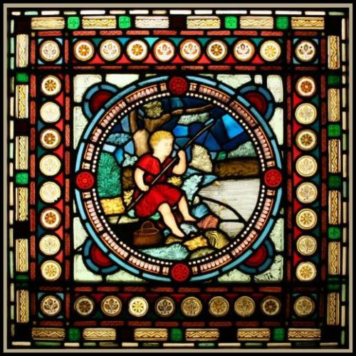 Hand Painted Stained Glass