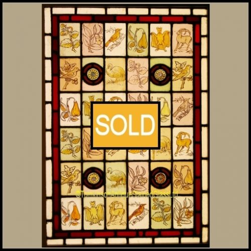 Antique Stained Glass Window