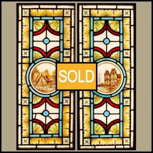 Antique Stained Glass Windows