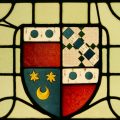 Armorial stained glass