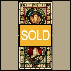 Antique Stained Glass For Sale