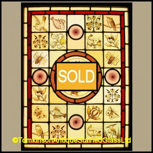 Antique Stained Glass Window