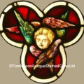 Seraphim Angels stained glass