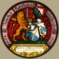 armorial stained glass