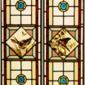 Leaded door panels