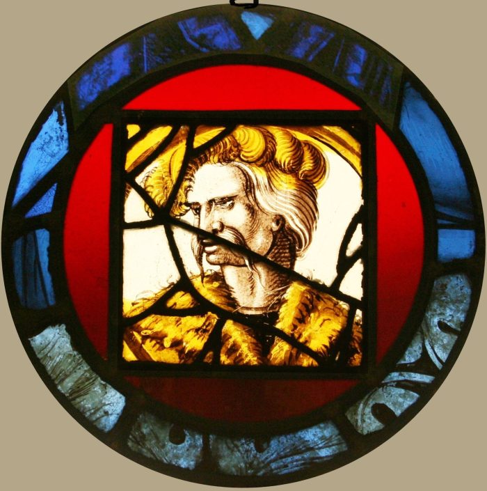 Ref: Ron296 - Roundels - Antique Stained Glass Window - "16th Century" - Image 2