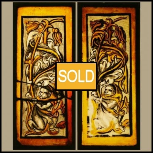 Antique Stained Glass Window