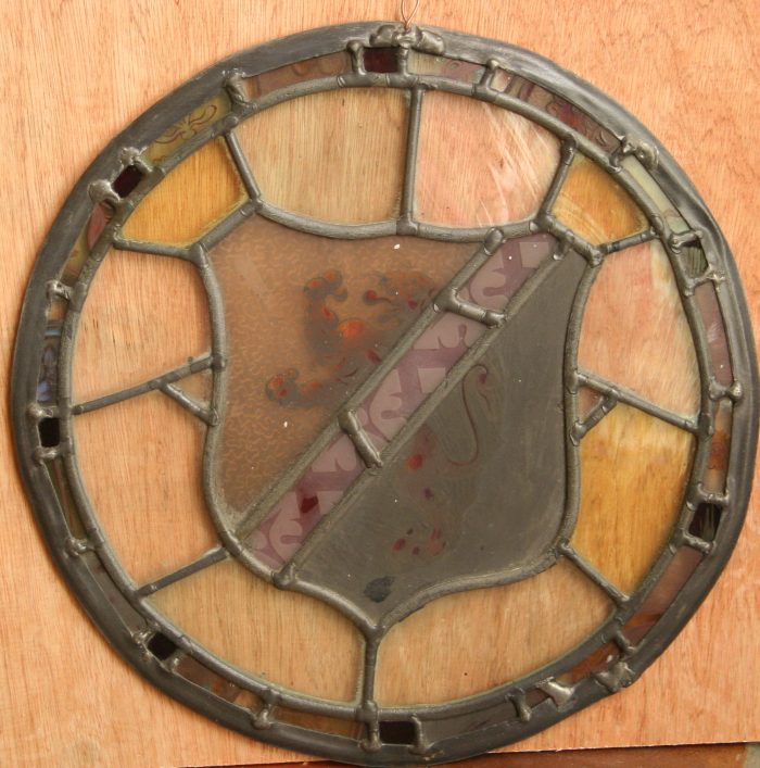 Ref: Ron319 - Roundels - Antique Stained Glass Window - "Heraldic ~ Coat of Arms ~ Armorial" - Image 4