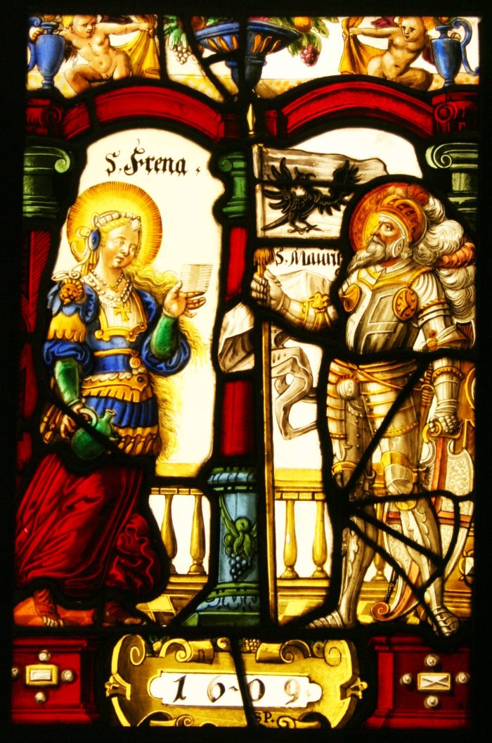 Swiss stained glass