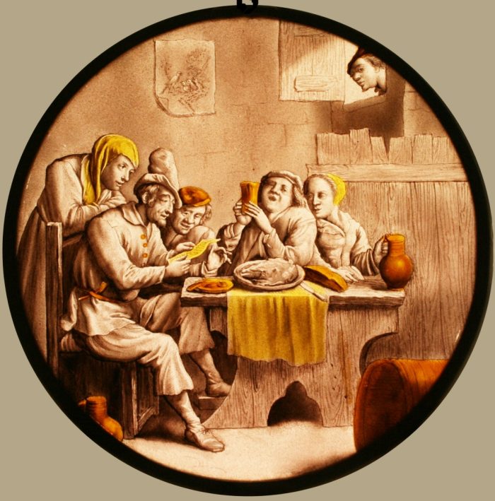 Flemish stained glass