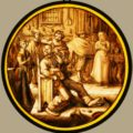 Flemish stained glass