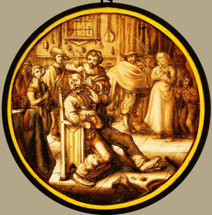 Flemish stained glass