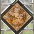 Hand painted stained glass