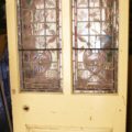 Stained glass door