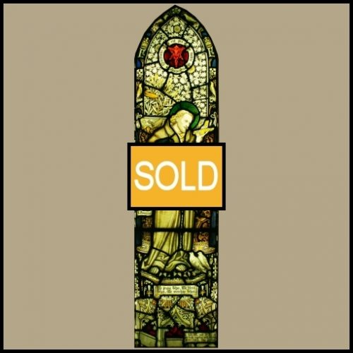 Antique Stained Glass Window