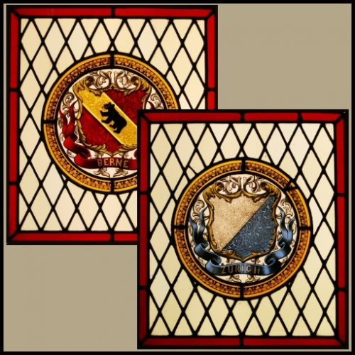 coat of arms stained glass