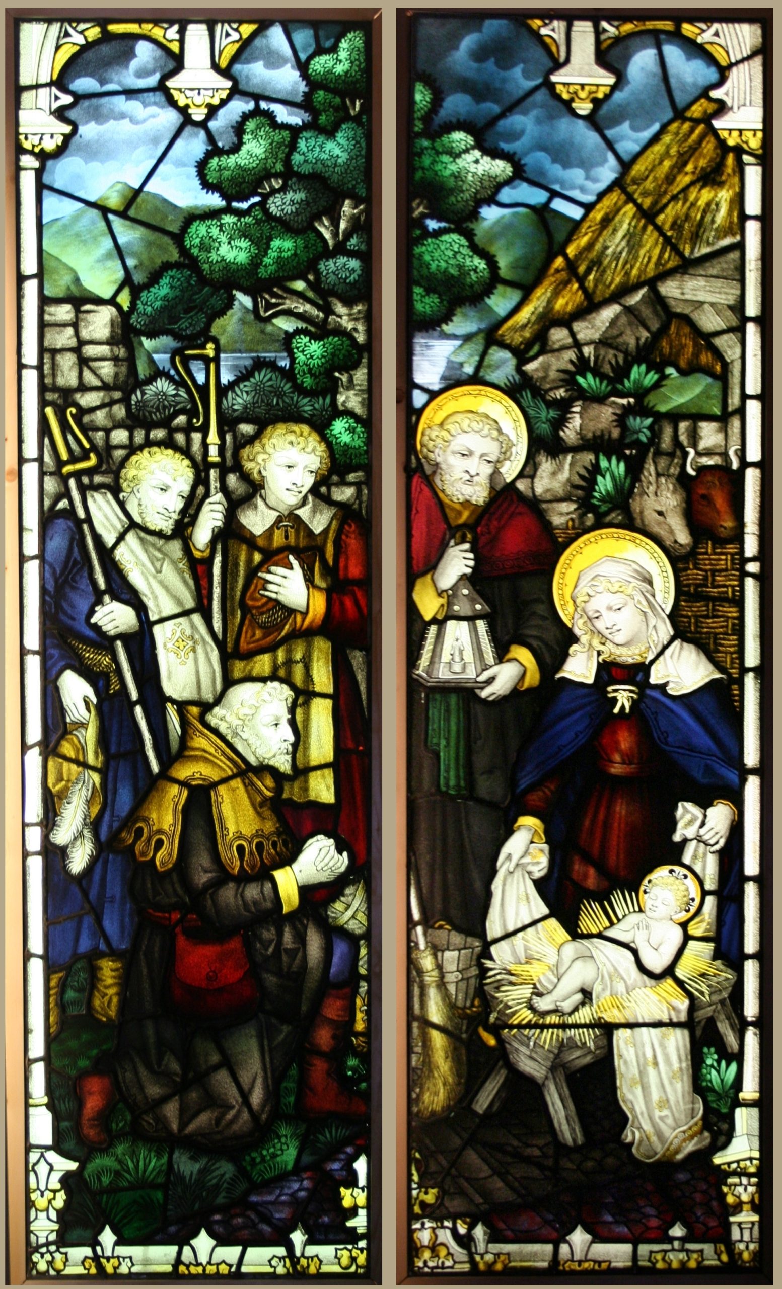 Kempe stained glass