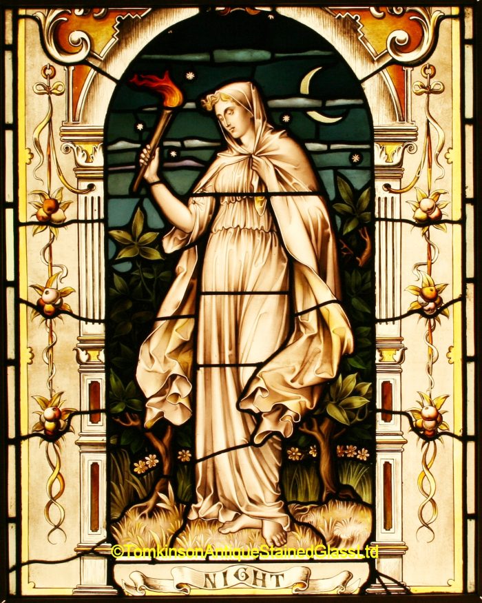 Pre-Raphaelite stained glass