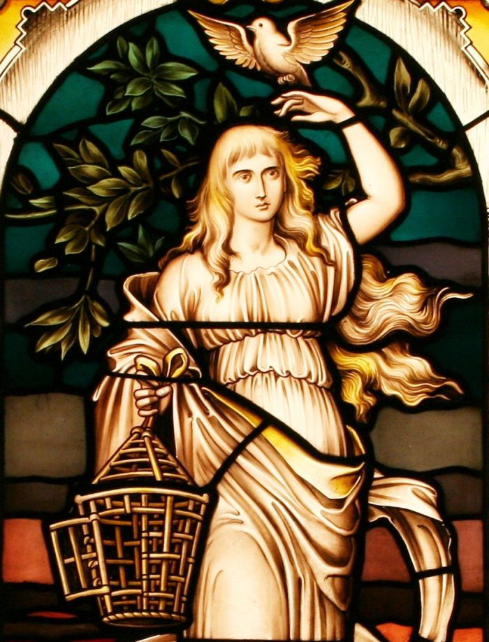 Pre-Raphaelite window