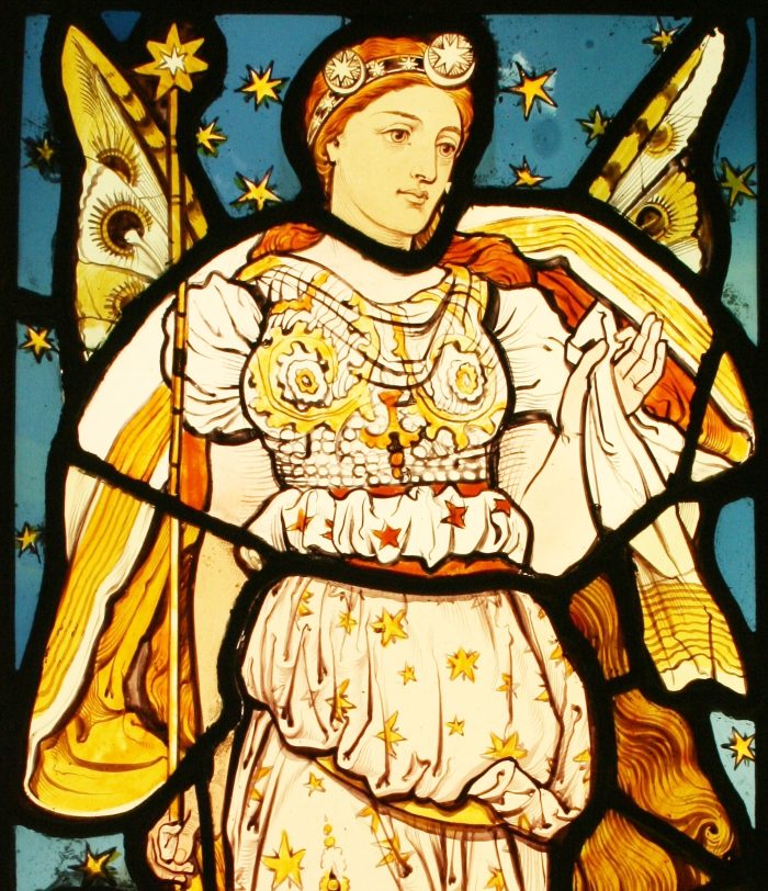 Titania stained glass